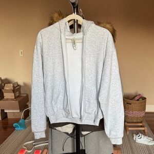 SKIMS Gray Hoodie
